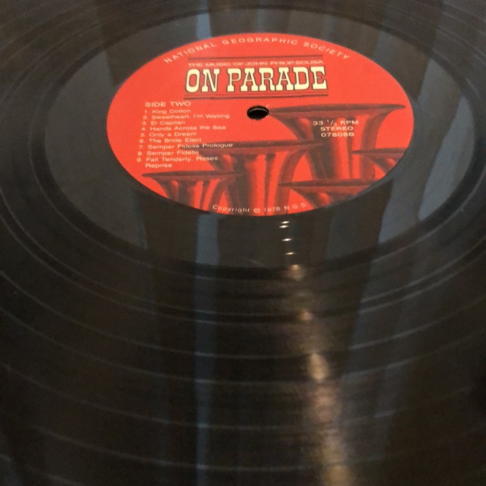 John Philip Sousa On Parade Vinyl Lp '78 - Picture 9 of 11